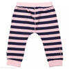 BESS Pants Girl Striped - Roze - 74