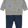 Imps&Elfs Unisex Broek Babsey - Indigo Blue Dyed - Maat 74