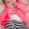 One size - Dirkje jogging broekje So Bright Free blauw maat 56