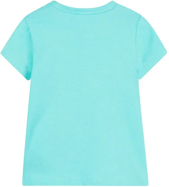 Name It T-shirtje Detimo pool blue  -  Maat  56