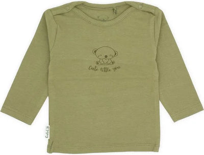 CuteLY KOALA PRINT Baby Longsleeve/Shirt  Khaki/Groen