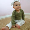 CuteLY KOALA PRINT Baby Longsleeve/Shirt  Khaki/Groen