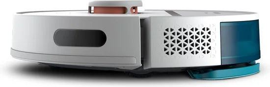 Philips HomeRun Aqua 3000 Series XU3110/02 - Robotstofzuiger met Dweilfunctie - Incl. Laadstation - Wit / Metallic - App Connected