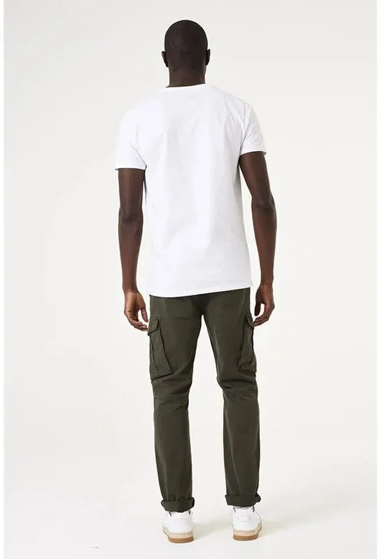 GARCIA Z1164 Heren Slim Fit Broek Groen
