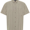 Jack Wolfskin MESETA SHIRT M Heren Outdoorshirt - CHECK stone - Maat S