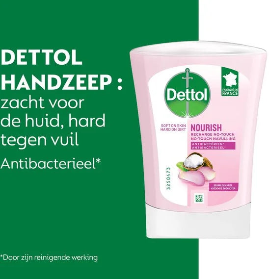 Dettol No Touch Wasgel Navulling Rozenwater & Sheabutter 250 ML