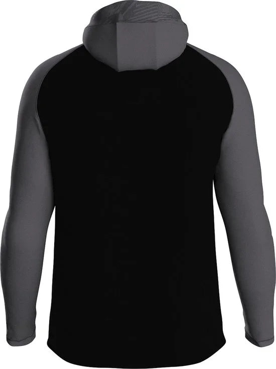 Jako Iconic Jas Met Kap Heren - Zwart / Antraciet | Maat: S