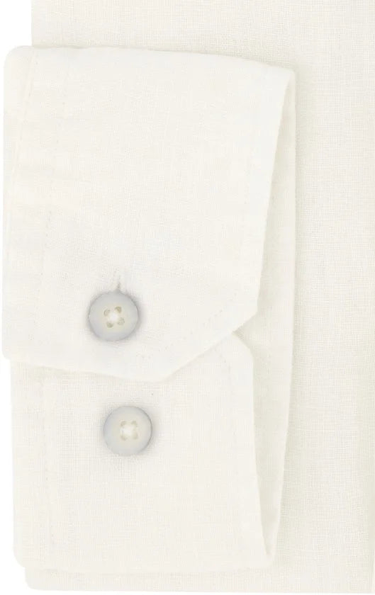 State of Art - Overhemd Linnen Wit - Heren - Maat 3XL - Regular-fit
