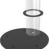 Cavus Furniture Mount Black - Montageplaat voor Cavus 60 MM Kolom – Zwart staal