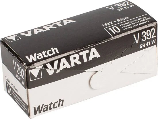 Varta V392/SR 41 Knoopcel Batterij 1.55v silver