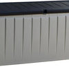 Keter Novel Opbergbox - 340L - 124x55x62.5cm - Grijs