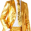 OppoSuits TEEN BOYS Groovy Gold - Tiener Verkleedpak - Gouden Pak - Gouden Kostuum - Carnavalskleding - Maat EU 134/140