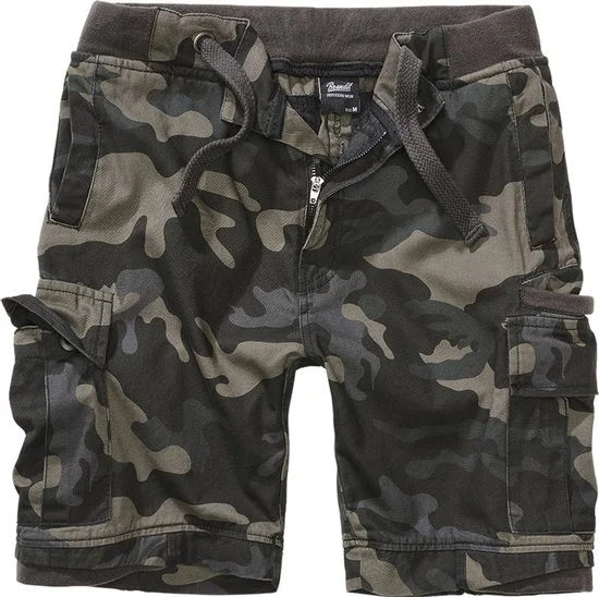 Brandit - Packham Vintage Cargo Korte broek - S - Donkergroen
