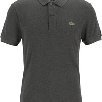 Lacoste | Polo slim fit donkergrijs melange | Heren | S