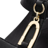 Ara - 1233515 - Sandalen met hakDames Sandalen - Kleur: Zwart - Maat: 39