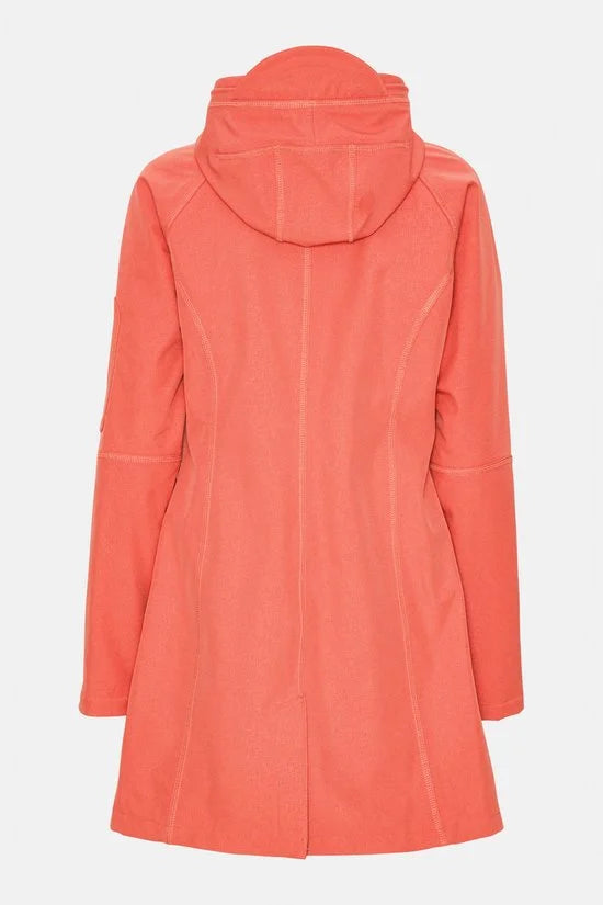 Softshell regenjas RAIN37 - 391 Spiced Coral