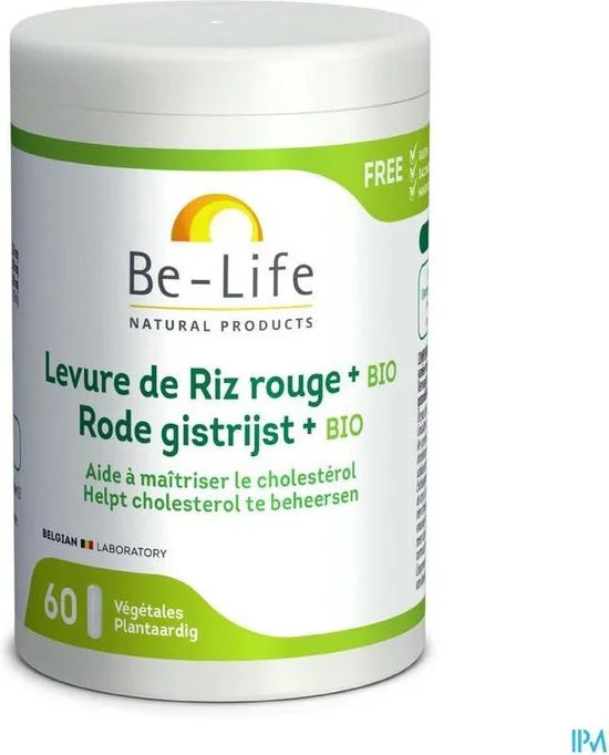 Gist Rode Rijst Bio Be Life Caps 60