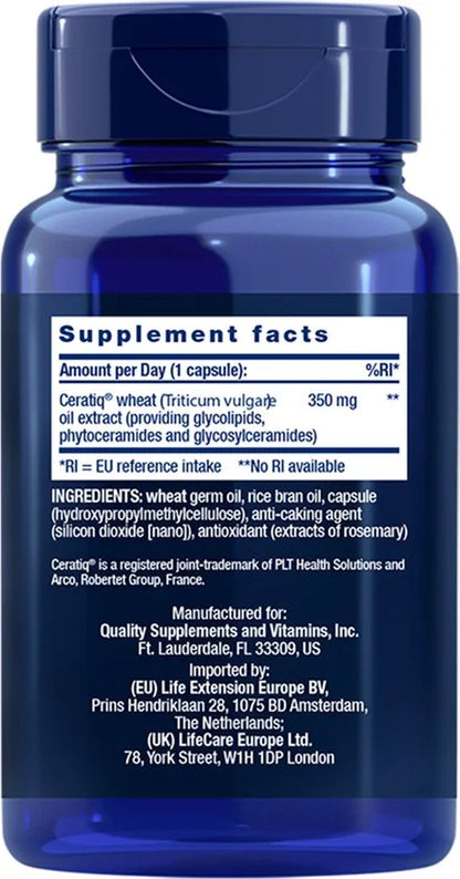 Life Extension Huidondersteunende ceramiden (30 capsules)