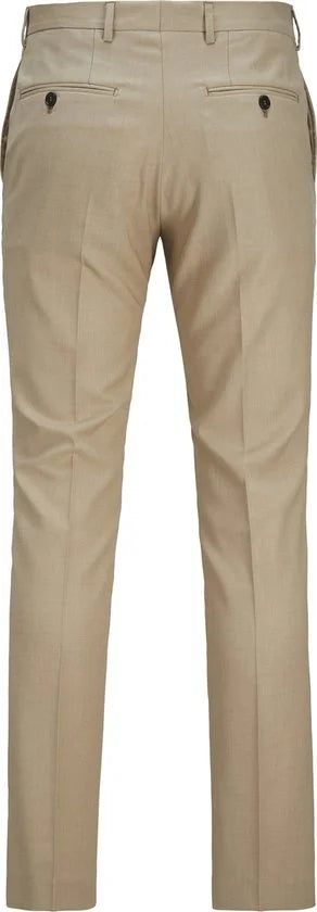 JACK & JONES Solaris Trouser regular fit - heren pantalon - beige