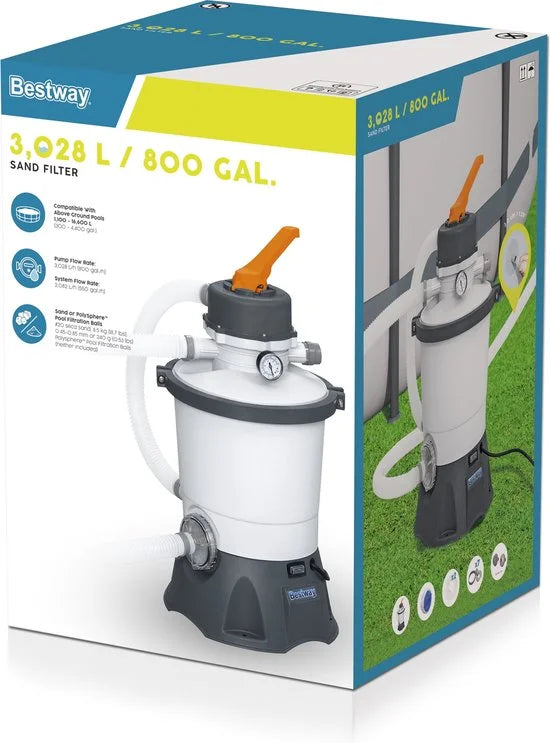 Bestway Flowclear zandfilterpomp 3.028 L/u