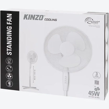 Kinzo Cooling Ventilator Wit