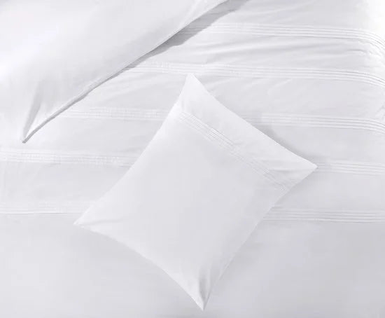 Papillon Agatha Dekbedovertrek - Eenpersoons - 140x200/220 cm - Wit