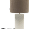 Riviera Maison Tafellamp, Lampenvoet groot, Decoratie lamp - RM Alberdina Table Lamp - Wit - Kunststeen