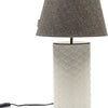 Riviera Maison Tafellamp, Lampenvoet groot, Decoratie lamp - RM Alberdina Table Lamp - Wit - Kunststeen