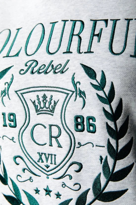 Colourful Rebel - College 1986 Embro Clean Hoodie - Dames - Hoodies