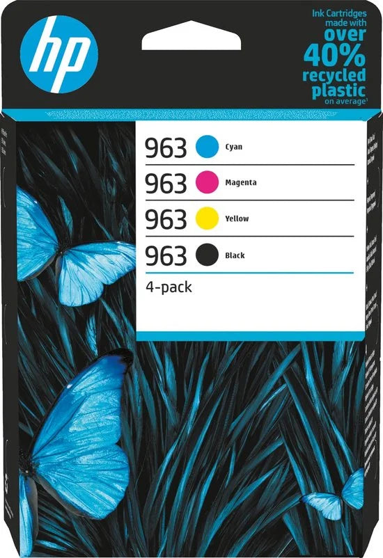 HP 963 - Inktcartridge - Origineel - Standaard capaciteit - Kleur en Zwart