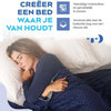 Universele 4 Seizoenen HOES Verzwaringsdeken - 150 x 200cm - Bamboe & Minky Dot - Weighted Blanket Cover - Duvet Deken - Dekbedovertrek