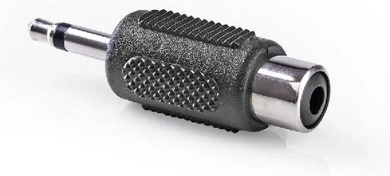 3,5mm Jack mono (m) - Tulp mono (v) adapter