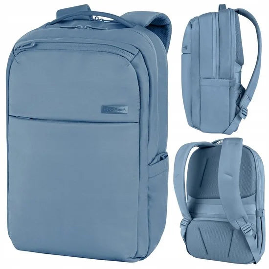 Coolpack Bolt Blauwe Zakelijke Rugzak E51003 - 16L, Laptopvak