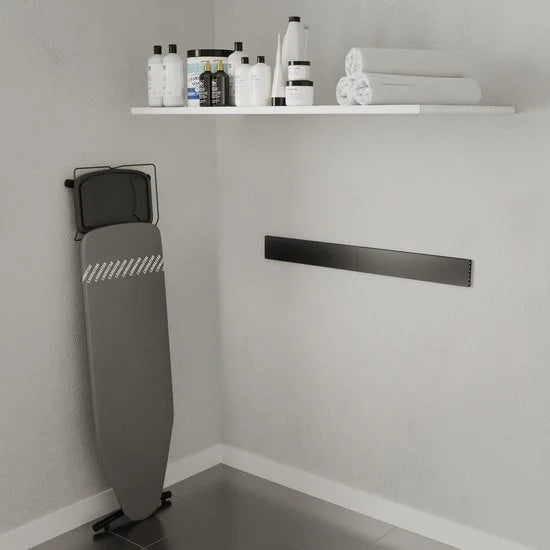Wasophoogte® Wanddroogrek - Wandmontage Droogrek - Inklapbaar Droogrek - Muurdroogrek - Wasrek hangend - 100cm - 6m Drooglengte - Zwart
