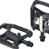 BBB Cycling MTB Pedalen - DualChoice Trail - Combi Fietspedalen: SPD & Anti Slip Platform Pedaal - SPD Pedalen inclusief Schoenplaatjes - Zwart - BPD