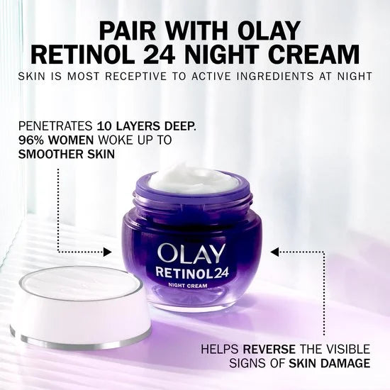 Olay Hyaluronic Gel Dagcrème - Parfumvrij - Hydrateert De Huid En Maakt Ze Voller En Glad - 50 ml