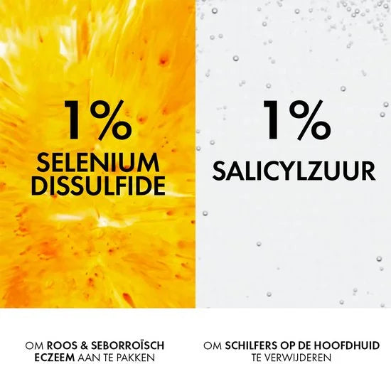 Vichy Dercos Technique Anti-Roos DS Shampoo - Droog Haar - Seleniumdisulfide en Salicylzuur - 200ml