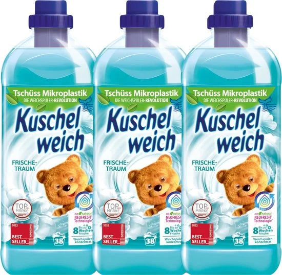 Kuschelweich - Wasverzachter - Frisse Droom - 3 Liter - Voordeelverpakking - 3 Flessen