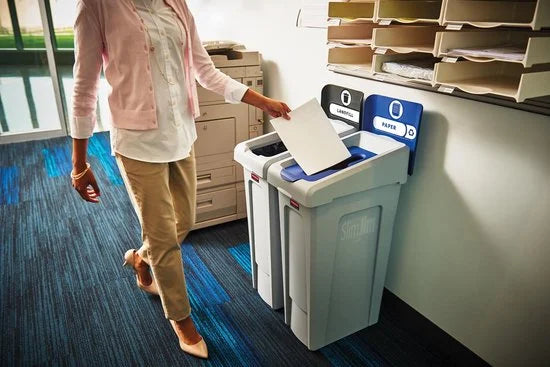 Slim Jim Recycling Station Startset - Rubbermaid DY107