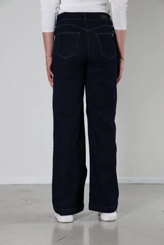 New Star broek Neva - wijd model - dark used - maat 29/32