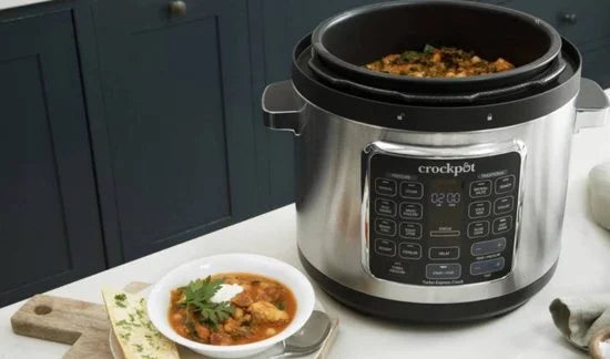 CrockPot Express-Pot Pressure, Slow & Multi Cooker Turbo 5,6L NIEUW
