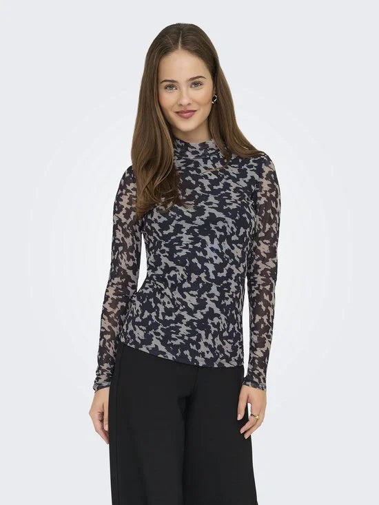 Only Erica Life Mesh Top Dames - Maat M