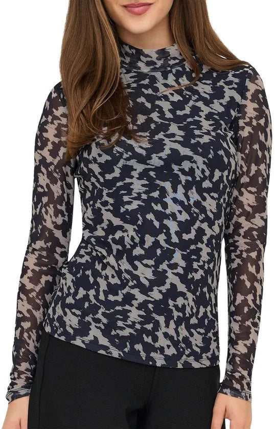 Only Erica Life Mesh Top Dames - Maat L