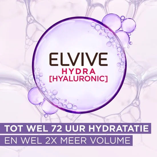 L'Oréal Paris Elvive Hydra Hyaluronic Shampoo - Voor verzwakt, futloos haar - 10x meer hydratatie - 250 ml