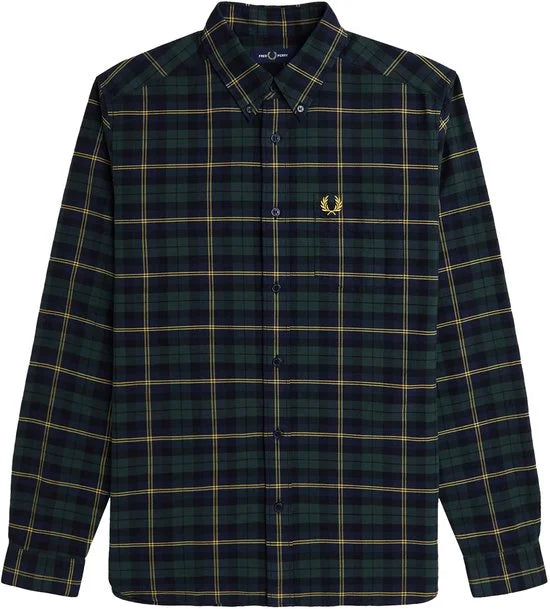 Fredperry Fp Oxford Tartan Shirt - Fashion Wear - Volwassen