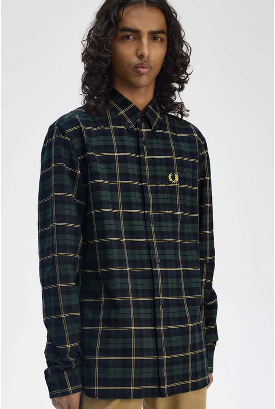 Fredperry Fp Oxford Tartan Shirt - Fashion Wear - Volwassen