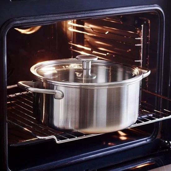 KitchenAid Multi-Ply kookpannen set - 4-delig - RVS - inductie - PFAS-vrij