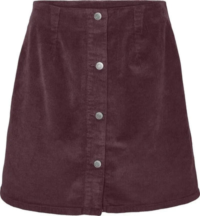 VERO MODA - VMETTA HR SHORT CORD SKATER SKIRT NOOS - Dames - Rokken