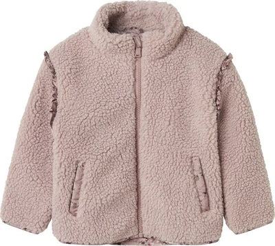 NAME IT - NMFMINNA TEDDY JACKET AOP - Meisjes - Buitenjassen