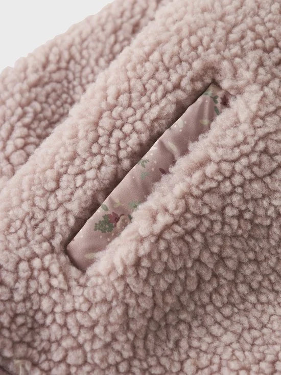 NAME IT - NMFMINNA TEDDY JACKET AOP - Meisjes - Buitenjassen